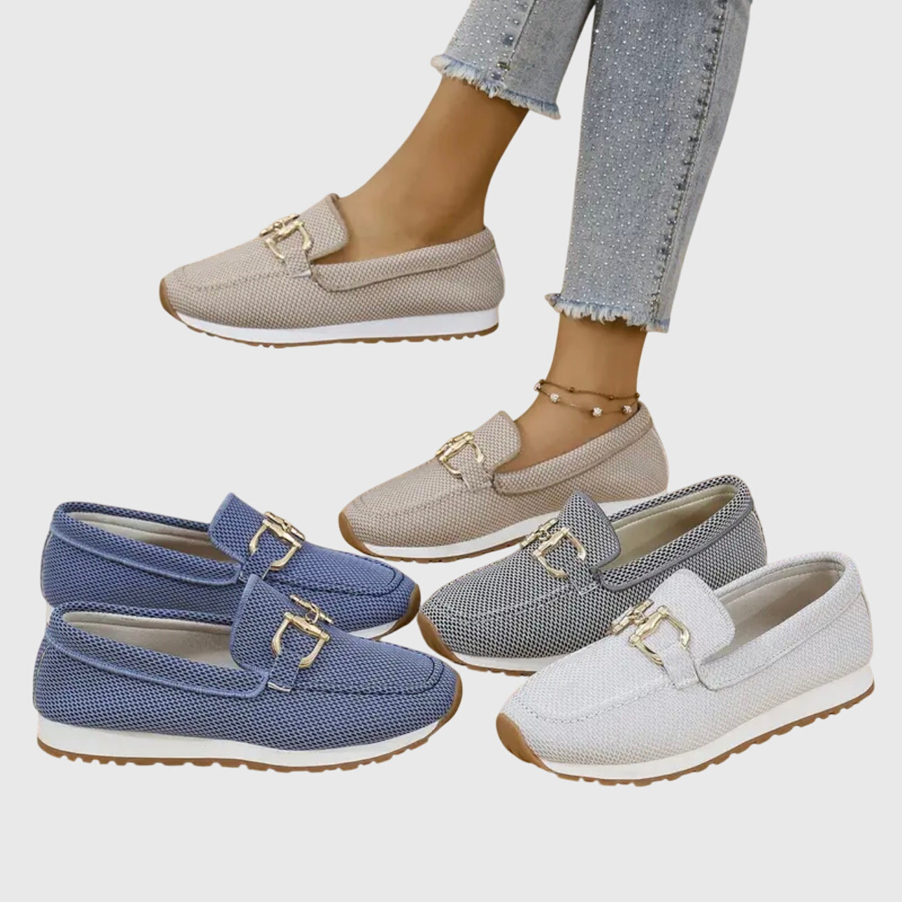 Mila - Mocasines ortopédicos cómodos