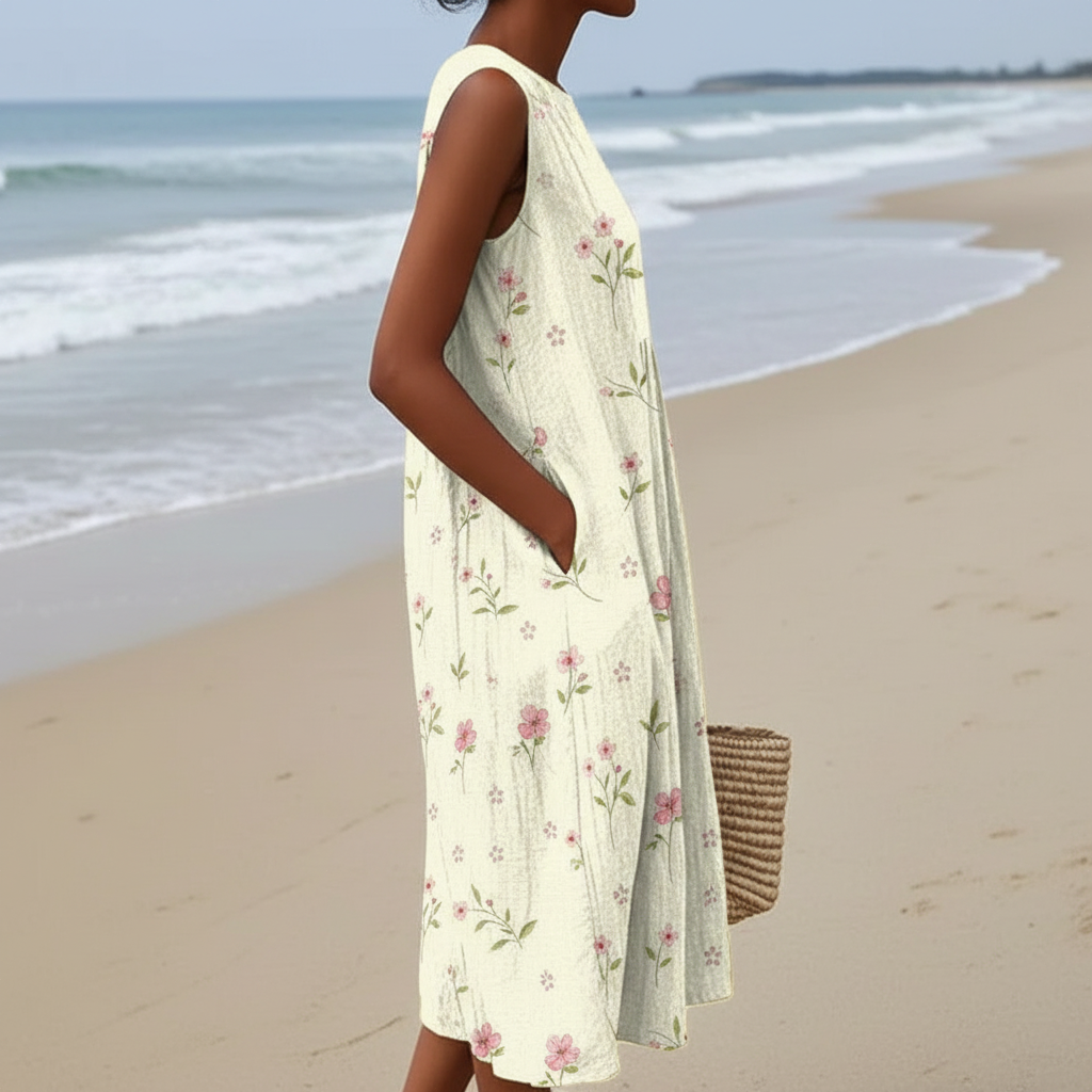 Vestido midi Dawn Blossom