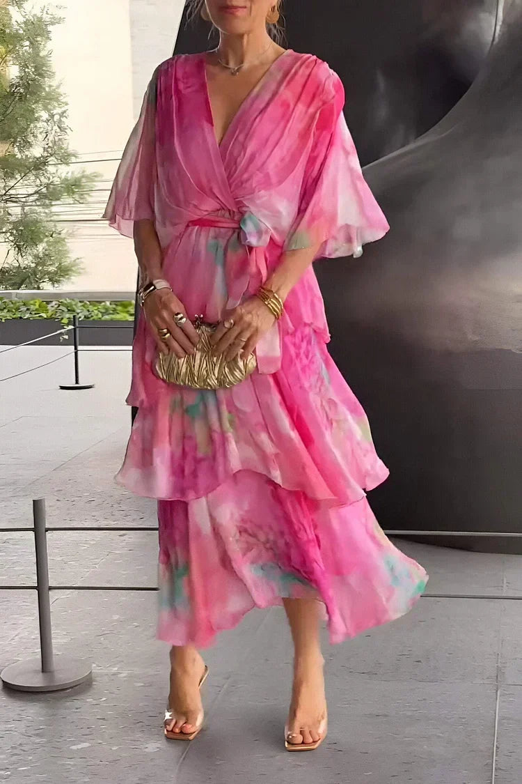Cassia – Vestido elegante en chiffon
