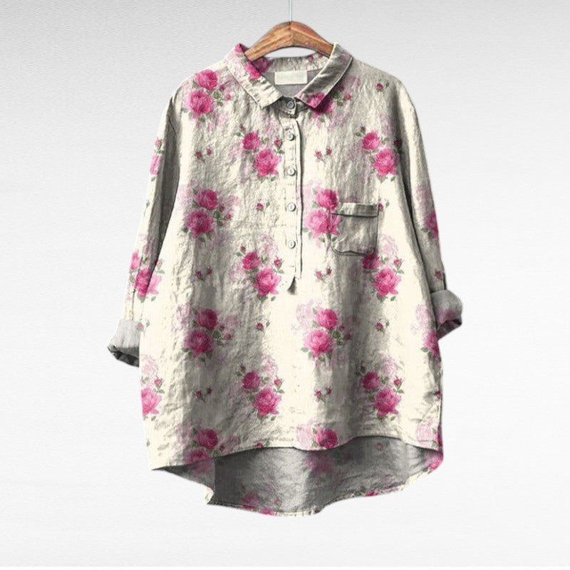 Mireva - Blusa Elegante Vintage