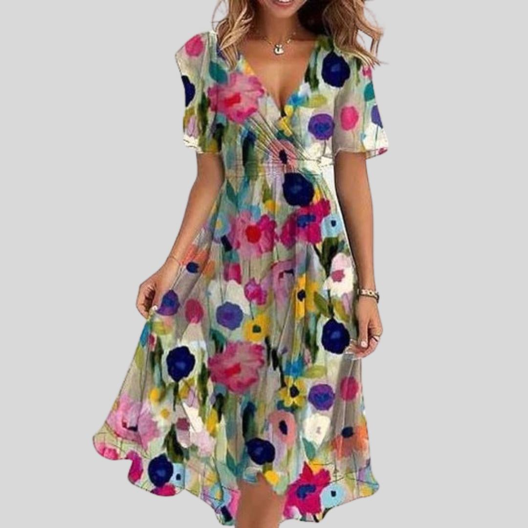Naomi – Vestido elegante de verano con caída fluida