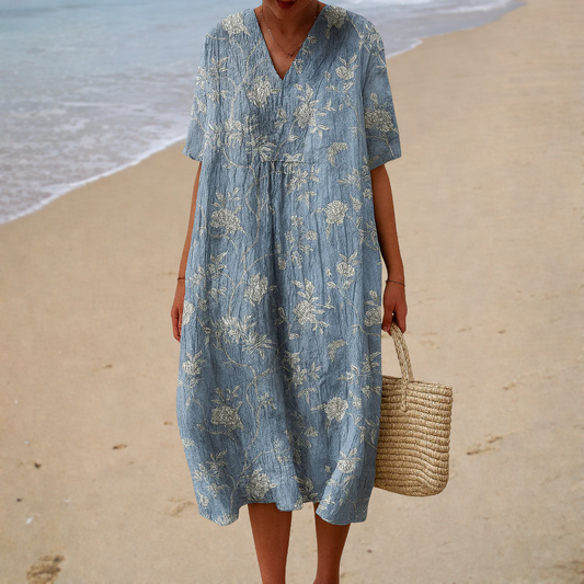 Amandine | Vestido midi bohemio