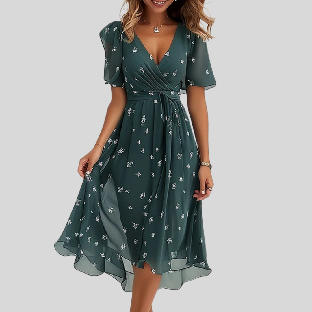 Naomi – Vestido elegante de verano con caída fluida