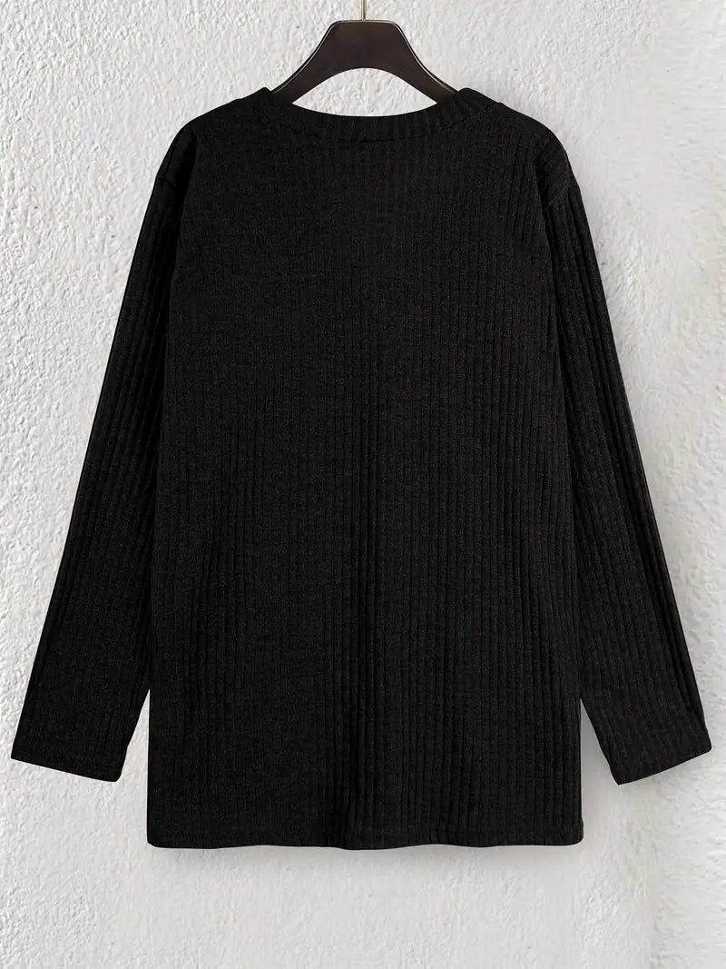 Blusa de punto texturizado