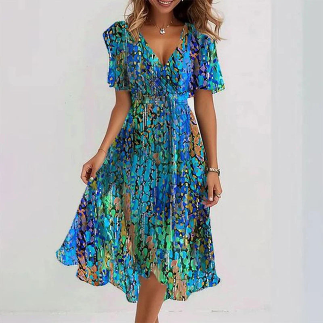 Naomi – Vestido elegante de verano con caída fluida