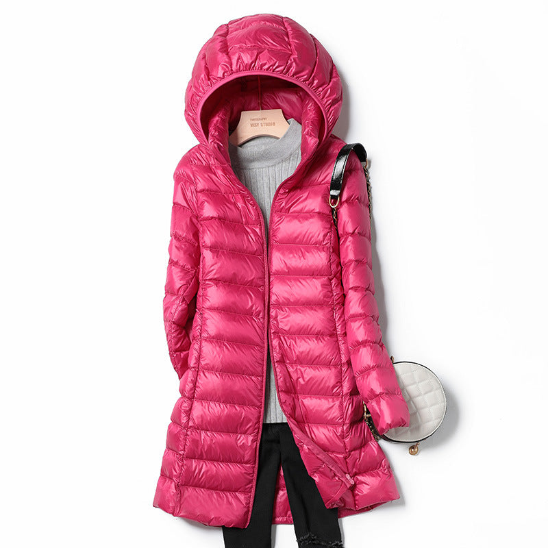 Carina - Chaqueta de invierno ligera y acolchada con capucha