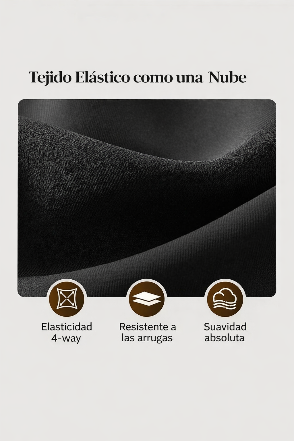 Pantalones casuales de mujer de cintura alta y pierna ancha