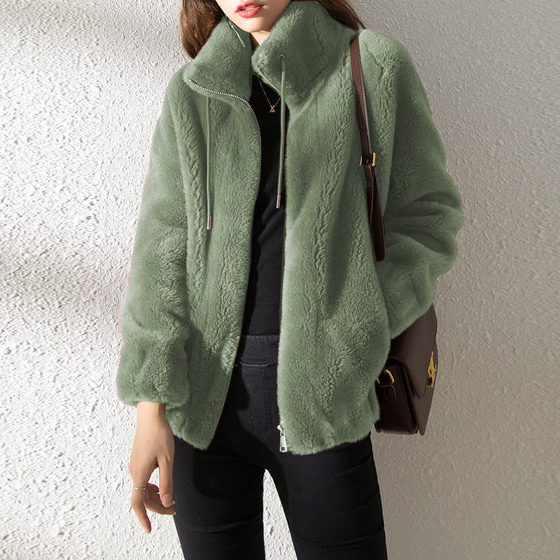 Beatrice - Chaqueta de invierno de piel para mujer