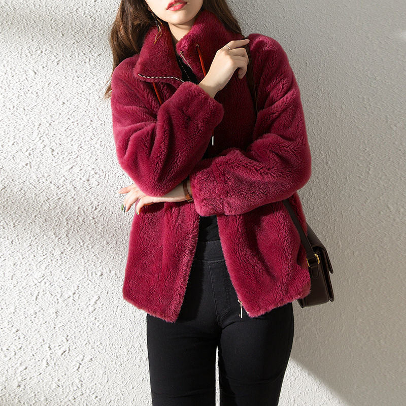 Beatrice - Chaqueta de invierno de piel para mujer