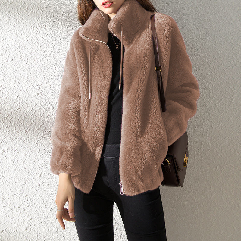 Beatrice - Chaqueta de invierno de piel para mujer