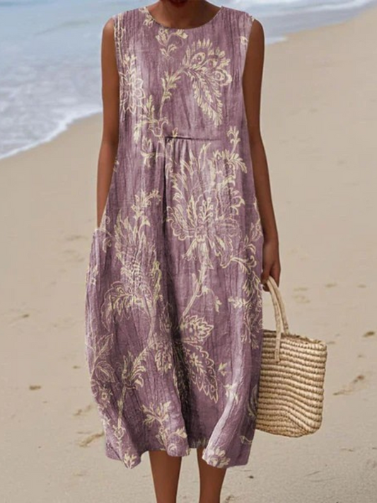 Mia | Vestido midi floral