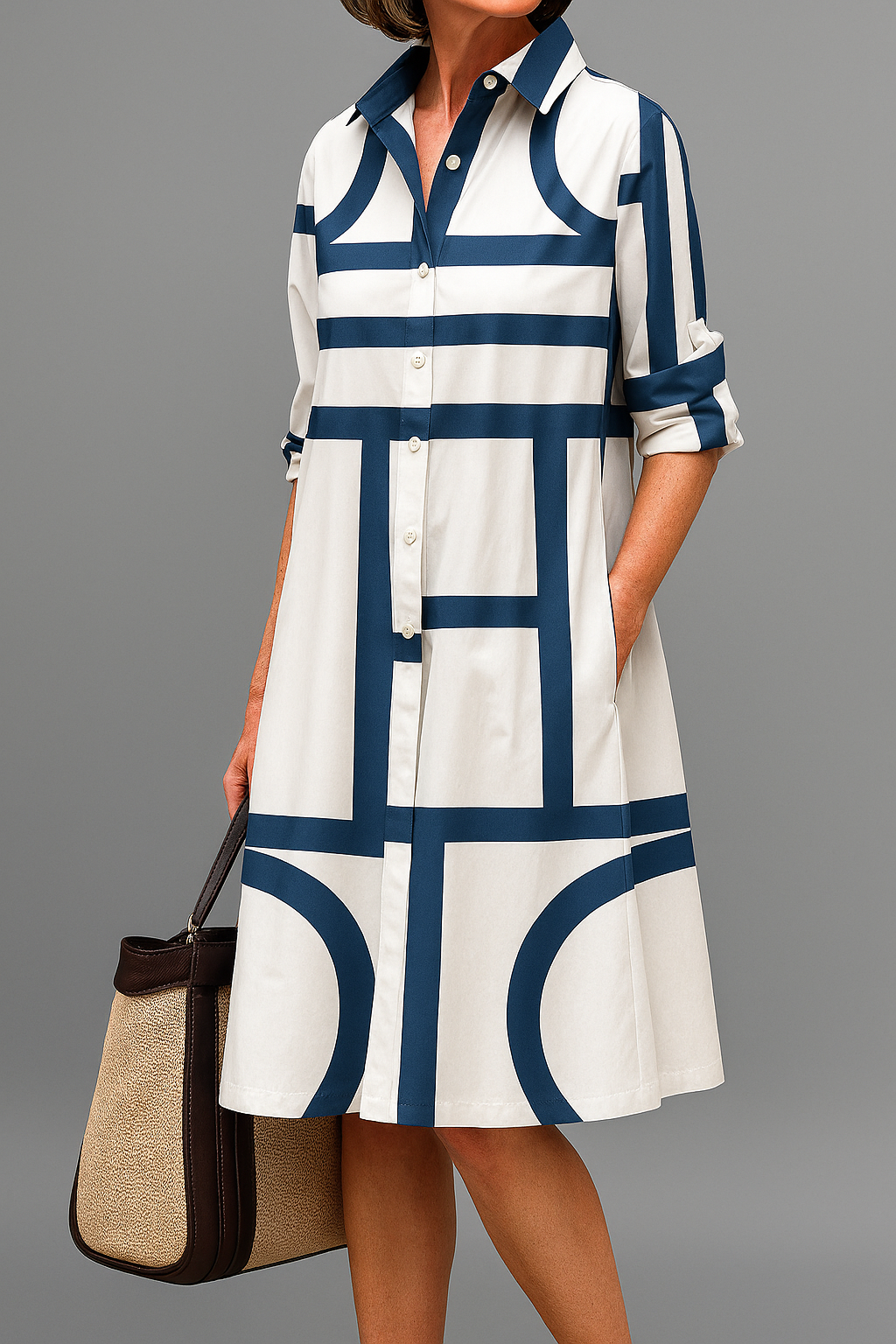 Sienna | Elegante vestido midi