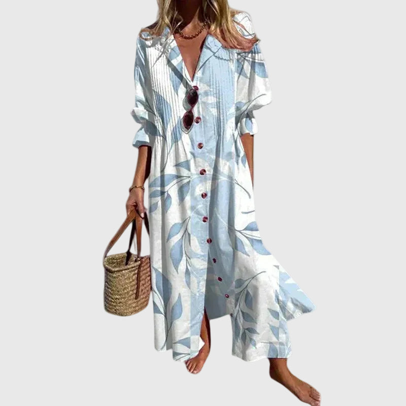Zariah – Vestido maxi bohemio elegante