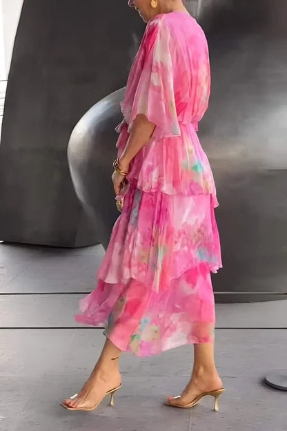 Cassia – Vestido elegante en chiffon