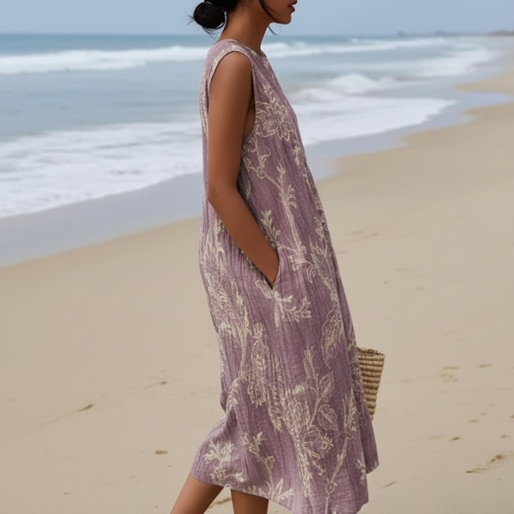 Rubí | Vestido midi floral
