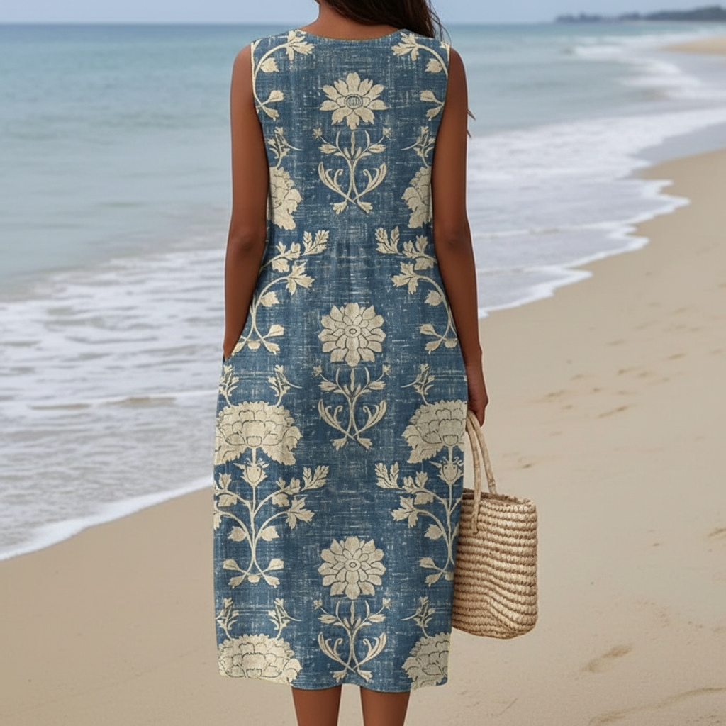 Hermoso | Vestido midi bohemio