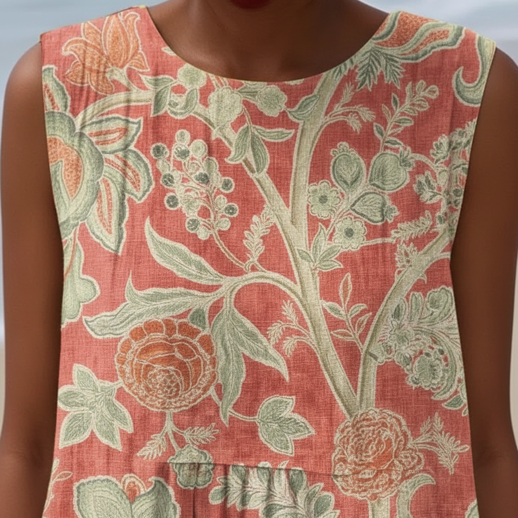 Beth | Vestido midi floral