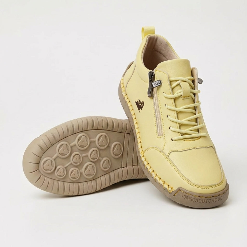 Mila  – Zapatillas ortopédicas cómodas + cremallera