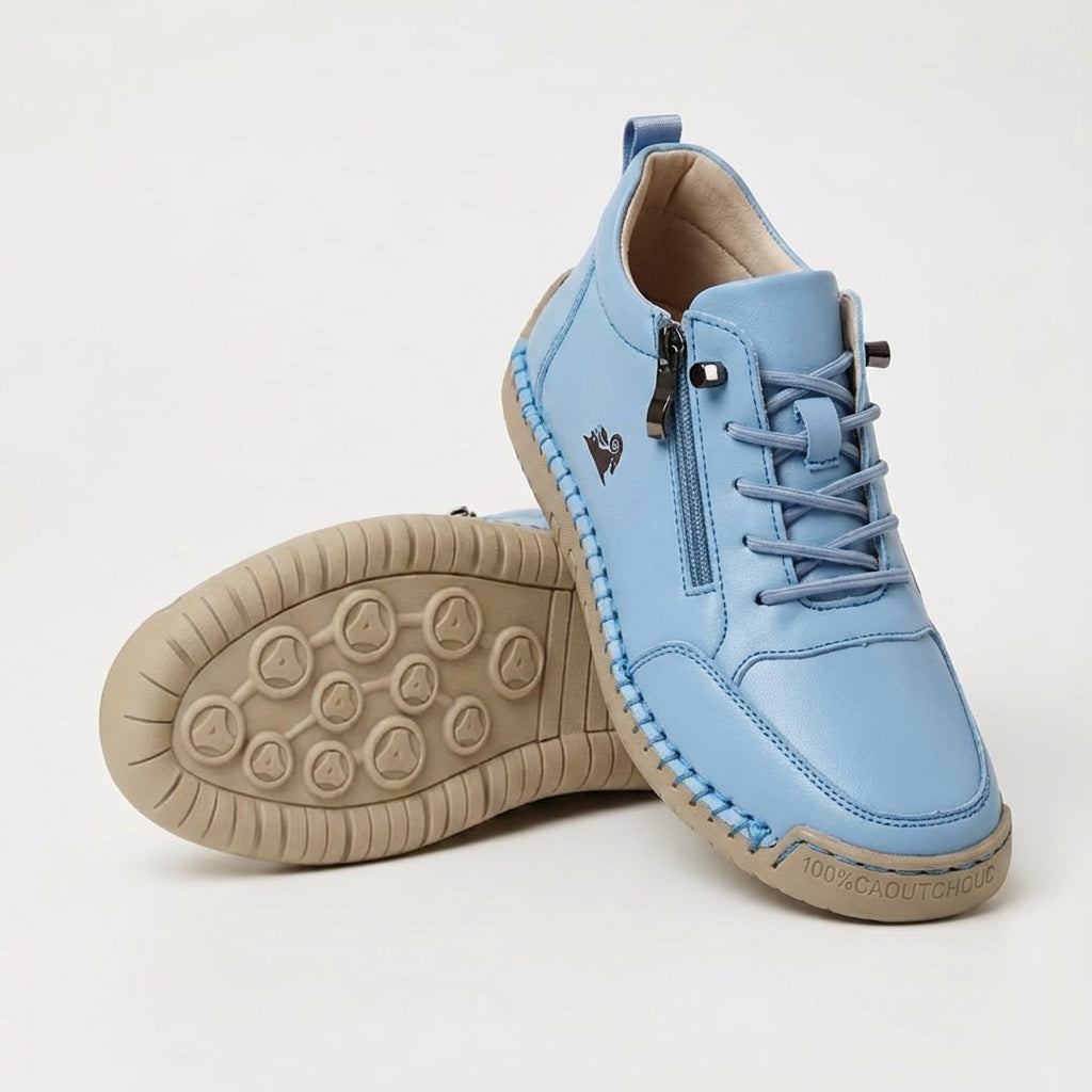 Mila  – Zapatillas ortopédicas cómodas + cremallera