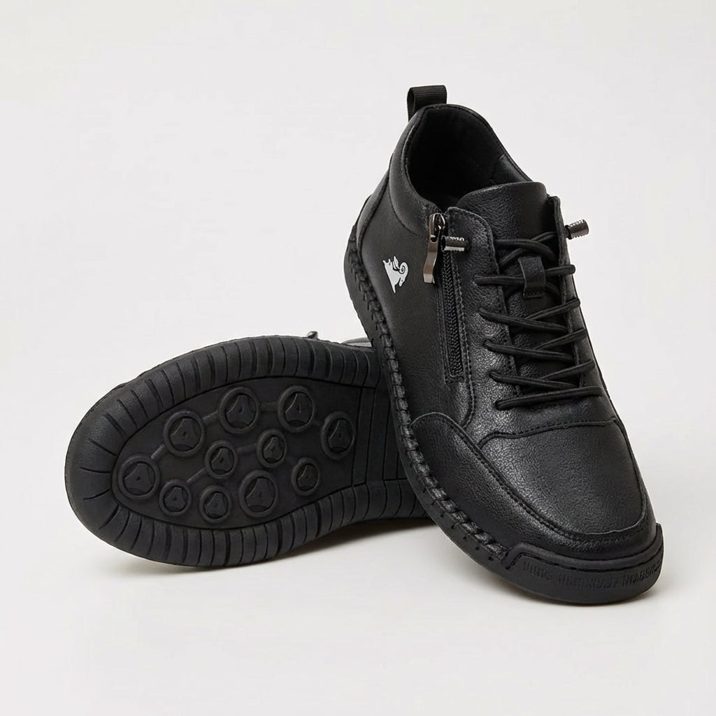 Mila  – Zapatillas ortopédicas cómodas + cremallera